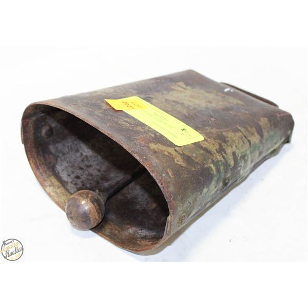ANTIQUE BRASS COW BELL