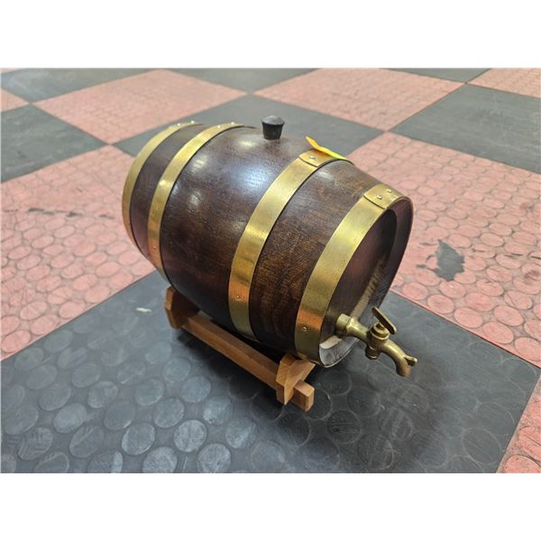 MINI WHISKEY  BARREL
