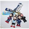 Image 1 : 4 NEW MESSI KEYCHAINS