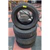 Image 1 : SET OF 4 WEATHERMASTER COOPER TIRES 195/60R15