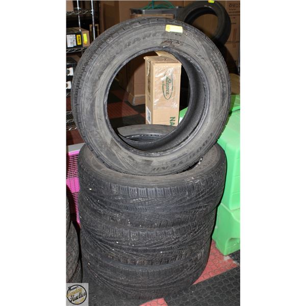 SET 4 GOODYEAR ASSURANCE TIRES 235/60/15