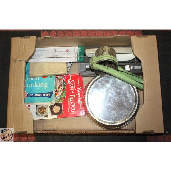 ANTIQUE BLUE RIBBON COOKBOOK, CAMPBELLS