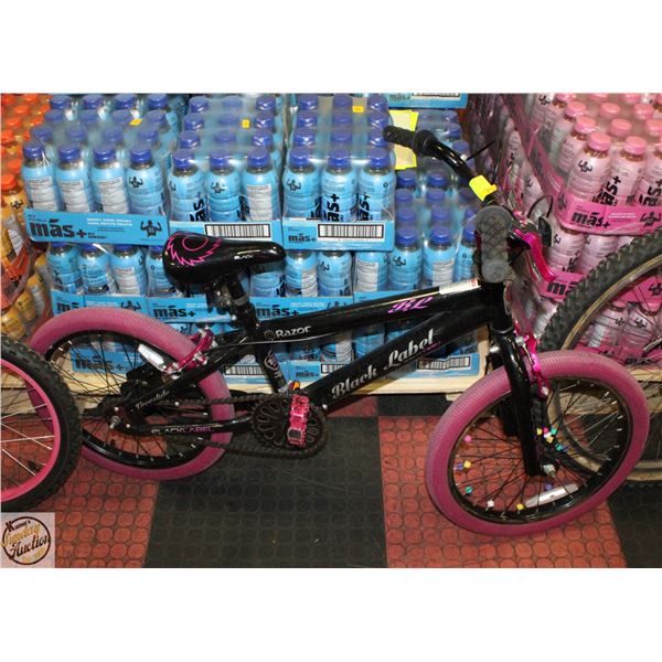 BIKE BLACK LABEL 18 INCH WHEELS
