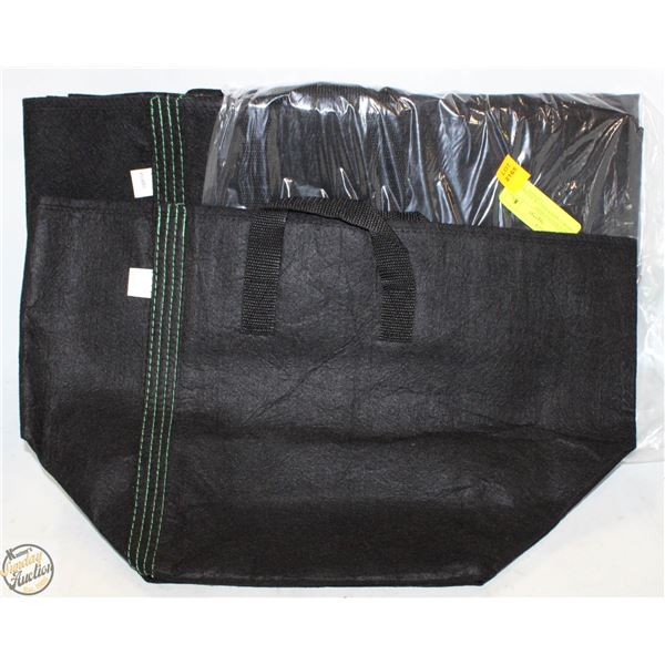 10X3 GALLON FABRIC GROW/GARDEN BAGS W/HANDLES