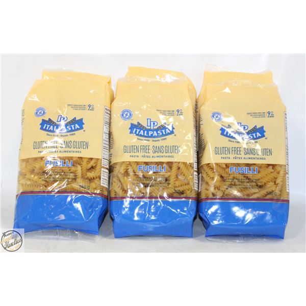 ITALPASTA GLUTEN FREE BB 11/25, 6X340 G FUSILLI