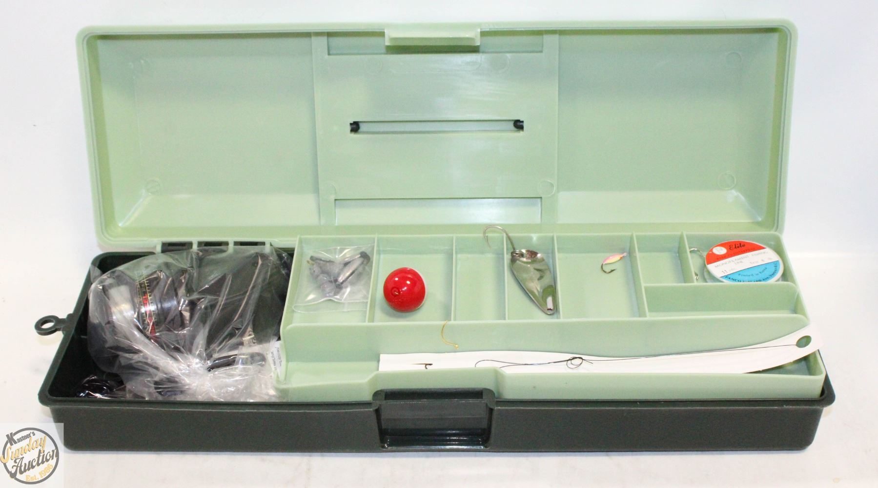 TACKLEBOX, TELESCOPIC, FISHING POLE,