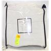 Image 1 : 2 QUILTED FEATHER BED PROTECTOR DOUBLE 100% COTTON