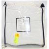 Image 1 : 2 QUILTED FEATHER BED PROTECTOR DOUBLE 100% COTTON
