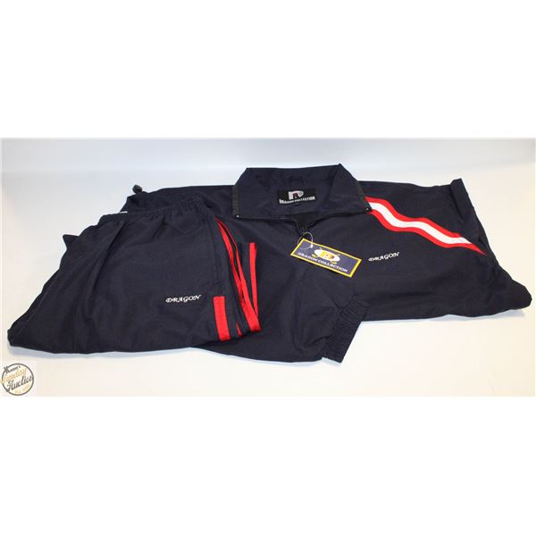 NEW DRAGON COLLECTION L TRACKSUIT BLUE/RED