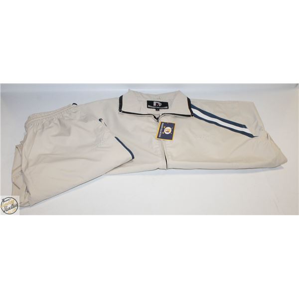 NEW DRAGON COLLECTION L TRACKSUIT TAN/BLUE