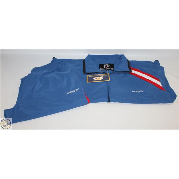 NEW DRAGON COLLECTION XS TRACKSUIT DEEP BLUE/RED