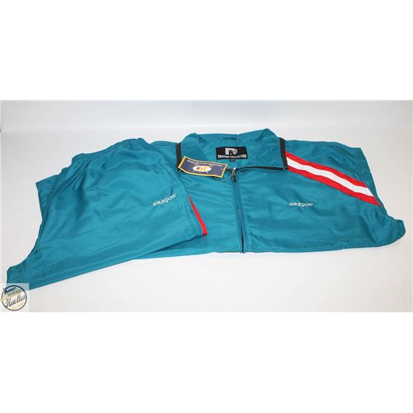 NEW DRAGON COLLECTION M TRACKSUIT LIGHT BLUE/RED