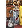 Image 1 : WILSON GOLF CLUB SET WITH BAG AND CART