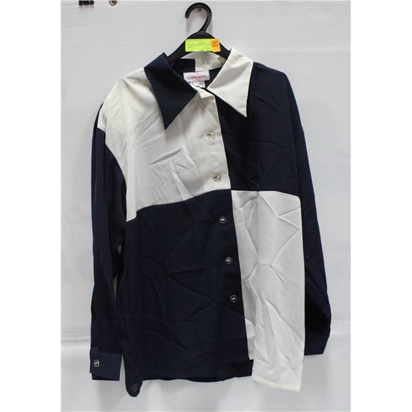 NEW LAPREMIERE S/7 WHITE/BLUE SHIRT