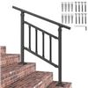 Image 1 : NEW SPACEUP STAIR RAILING METAL MATTE BLACK KIT