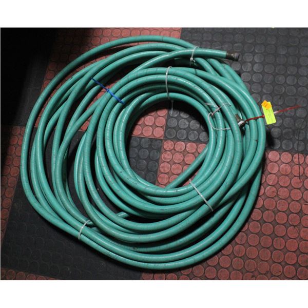 2 GREEN GARDEN HOSES