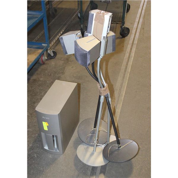 SONY SUB + 5 SPEAKERS