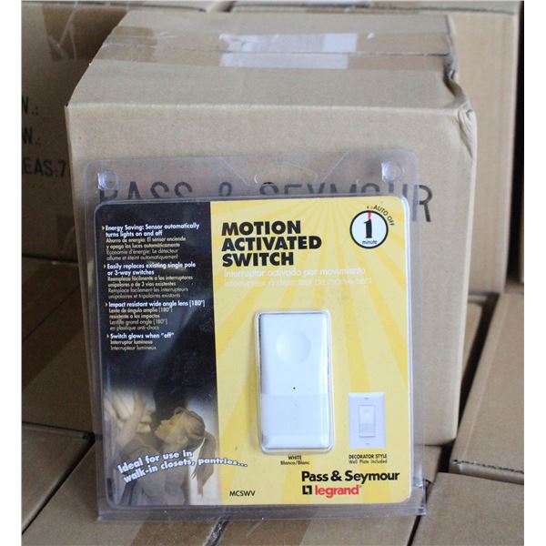 2 NEW CASES OF MOTION SENSORS - 6 PER CASE