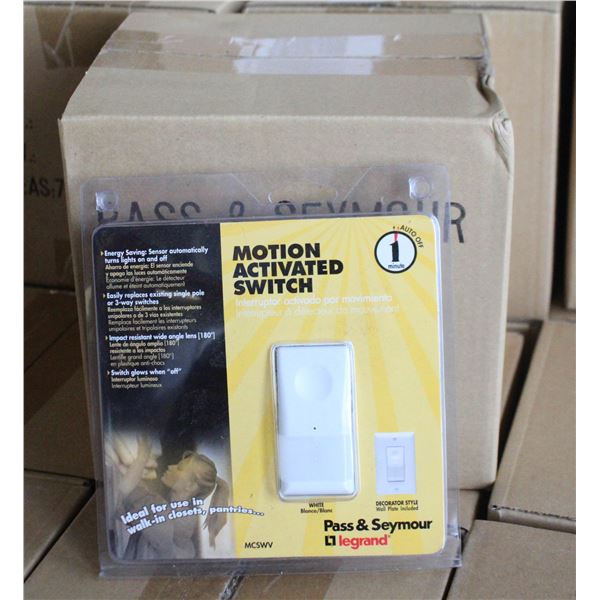 2 NEW CASES OF MOTION SENSORS - 6 PER CASE