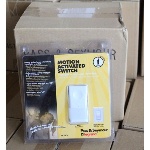2 NEW CASES OF MOTION SENSORS - 6 PER CASE