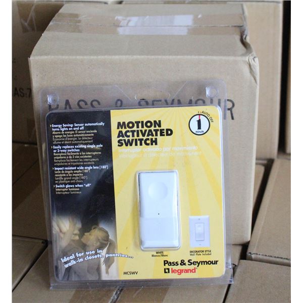 2 NEW CASES OF MOTION SENSORS - 6 PER CASE