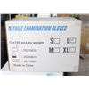 Image 1 : CASE WITH 1000 SZ LARGE NITRILE EXAM GLOVES