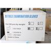 Image 1 : CASE WITH 1000 SZ LARGE NITRILE EXAM GLOVES
