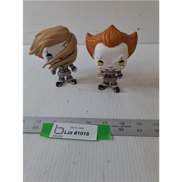 (2) Pennywise Funko Pop