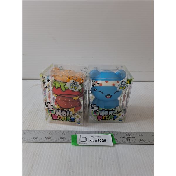 Very Beary Figures- NIB-3" x 4.5" x 2.5"