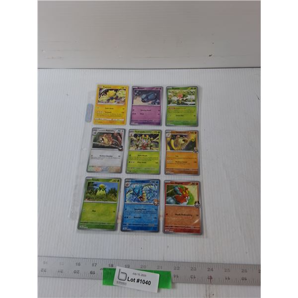 (9) Pokémon Rare Holograms- Cannot Authenticate