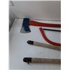 Image 4 : **Axe, Hand Saw & Hedge Trimmers- Cannot Ship