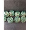 Image 2 : (10) Green Insulator- 4" x 3.5"- Has Chips