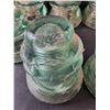 Image 5 : (10) Green Insulator- 4" x 3.5"- Has Chips
