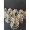 Image 4 : (12) Clear Insulator- Has Chips- 4" x 3.5"