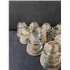 Image 5 : (12) Clear Insulator- Has Chips- 4" x 3.5"