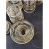 Image 7 : (12) Clear Insulator- Has Chips- 4" x 3.5"