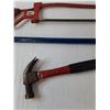 Image 2 : Crowbar, Hammer & Hand Saw