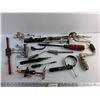 Image 1 : Nail Puller, Wrenches, Strap Wrench, Manual Drill, Vintage BBQ Lighter, Screwdrivers and Misc