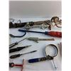 Image 4 : Nail Puller, Wrenches, Strap Wrench, Manual Drill, Vintage BBQ Lighter, Screwdrivers and Misc