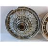 Image 2 : 15" Vintage Hubcaps