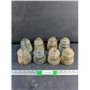 Image 1 : (8) Glass Insulators