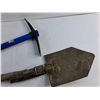 Image 2 : Folding Camp Shovel and Small Power Fist Pick Axe
