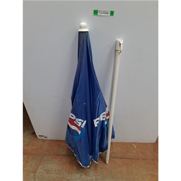85" Pepsi Patio Umbrella - Cannot Ship