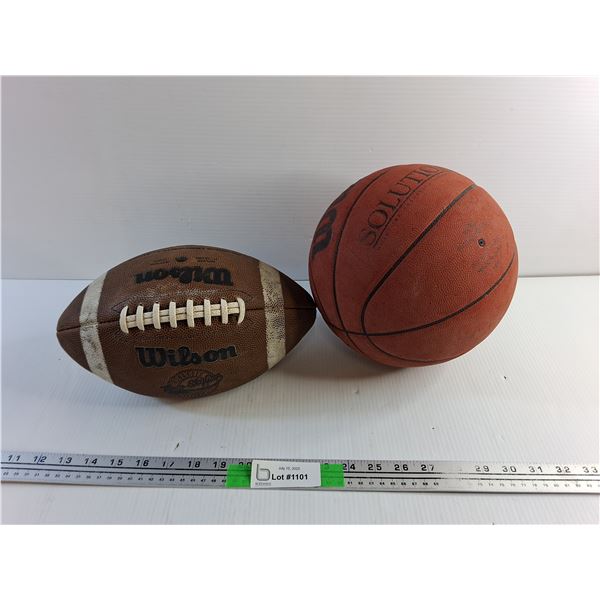 Wilson Football and Basketball