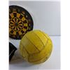 Image 3 : Darts Board, Water Gun, Easton Baseball Glove and Volleyball