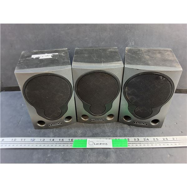 (3) Mission Speakers - As Is