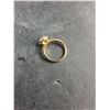 Image 4 : ^New 14K Gold Plated 1.0ct Simulated Diamond Halo Ring - Size 6, Authenticity Not Guaranteed