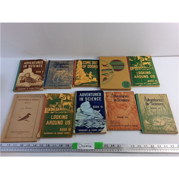 Various Books - Adventures in Science, Come Out of Doors and Looking Around Us