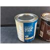 Image 2 : Water Based Wood Stain and Oil Based Gel Stain - Sealed-Cannot Ship