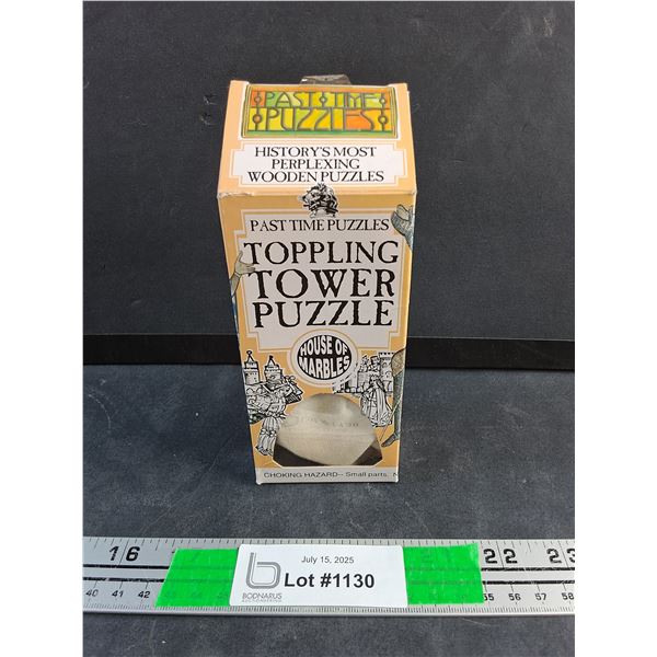 Toppling Tower Puzzle